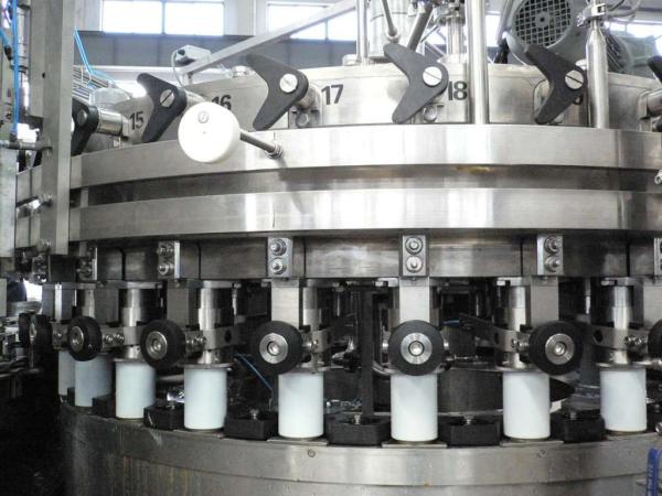 Bebidas da energia de alumínio, cerveja Pop pode Rotária automática de enchimento máquina 1, 500BPH (330 ml)