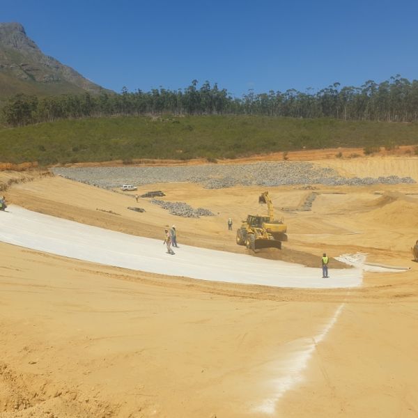 Geotextile is a water permeable geosynthetic material made of synthetic fibers by needling or weaving Geotextile is one new material of geosynthetics The finished product is cloth like with a width