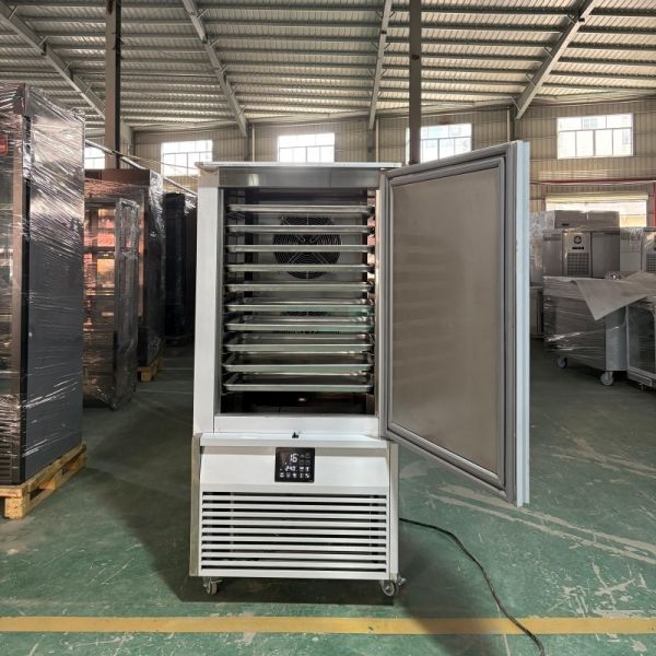 Frozen Chicken Fish Tunnel Blast Freezer Machine For Ice Cream