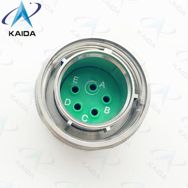 MIL-DTL-38999 Серия III Стыковка D38999/26KE05PN Нержавеющая сталь Пассивированные 5 женских штифтов