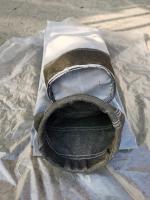 Alta temperatura alcalina do uso da planta do cimento do saco de filtro da fibra de vidro da resistência