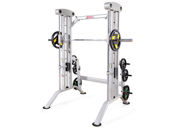 Customized Color Power Cage Smith Machine Anti Static Integrated Design