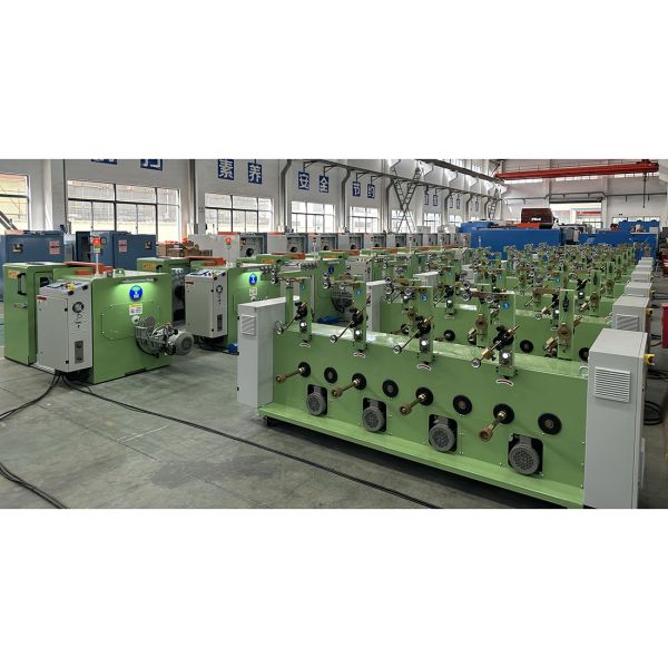 Fuchuan 400b High Speed Bunching Machine for Fine Copper Wire Stepless Twisting Pitch Adjusting Cable Machines