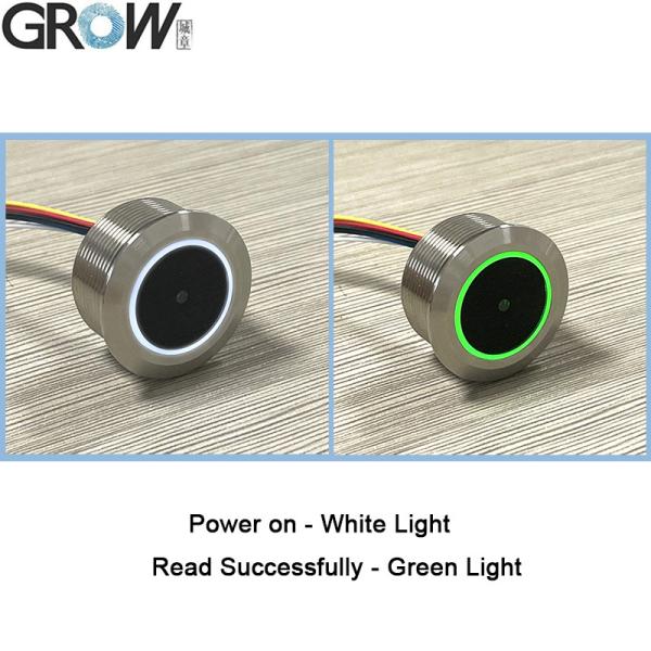 GROW GM861 UART/USB интерфейс 1D/2D штрих-код QR-код штрих-код с сканером модуль с нержавеющей стали корпус белый зеленый светодиод