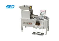Uso laboratorial Máquina de contagem de comprimidos e cápsulas de aço inoxidável semi-automática de duas cabeças
