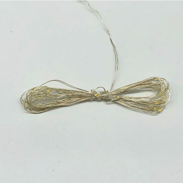 IP44 3*3M 300 LED Copper Wire Curtain Light 5V USB With 8 Mode