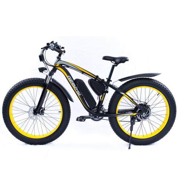 Aluminum 48v 1000w 26 Inch Electric Fat Bike