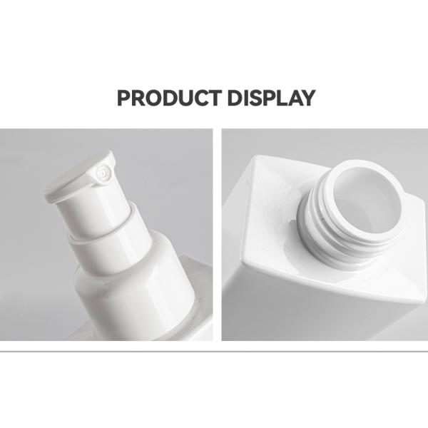 Бутылка 100ml 120ml контейнеров PETG косметическая упаковывая квадратная