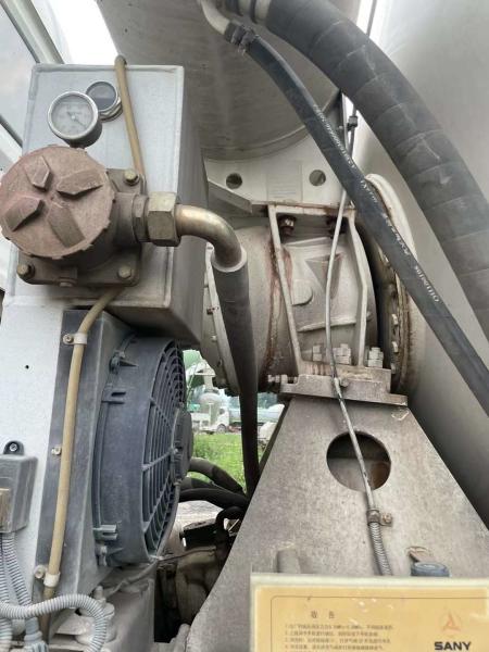 Shacman Used Mixer Trucks 16m3 HINO P11C-WC Engine Euro V Emission