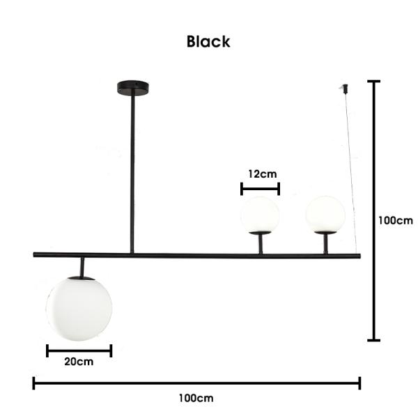 Nordic glass chandelier Modern molecule light gold luxury Ball Light(WH-MI-270)