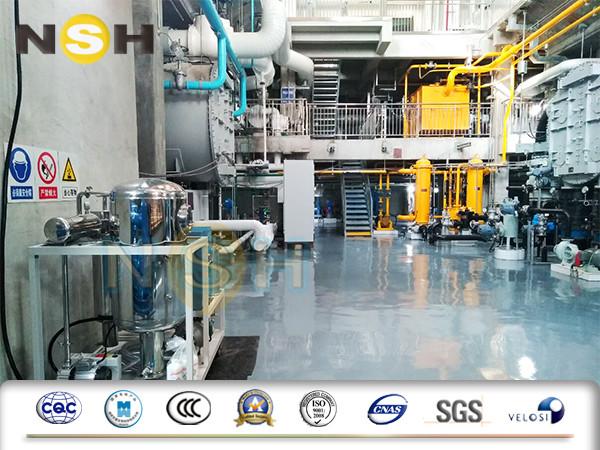 Vacuum Oil Purification System / Turbine Lube Oil Purifier 600-18000L/H