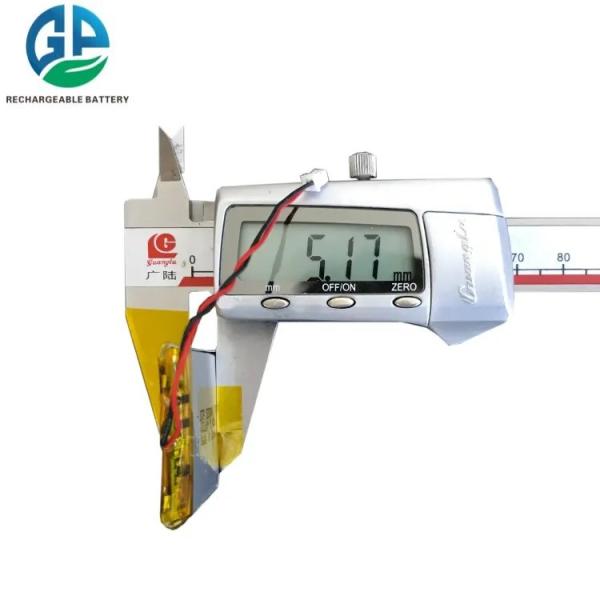 3.7V 650mAh 500times Rechargeable Li Polymer Battery for Sweeping Robot