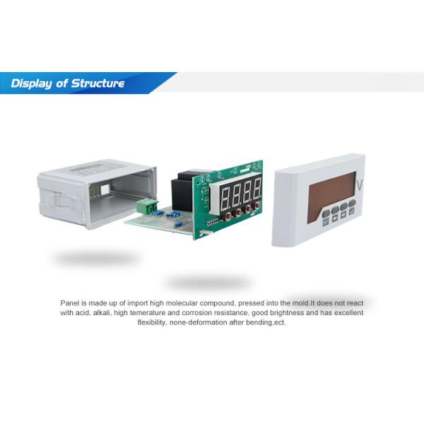 Power Distribution System LED AC/DC Power 48*96mm Digital Single-phase Voltage Meter