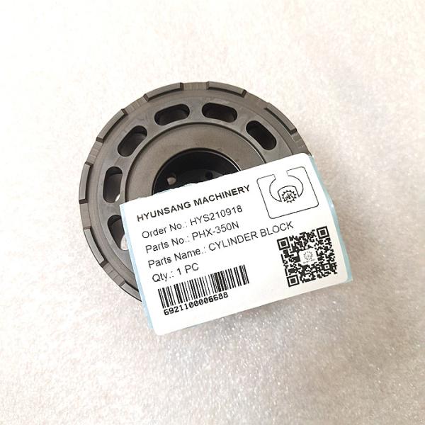 Bloco PHX-350N 4999725 5041257960 de Hydraulic Parts Cylinder da máquina escavadora