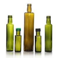 Garrafa redonda de óleo de vidro Marasca de 100 ml com tampa à prova de adulteração
