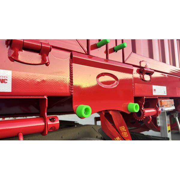 Тяжелая 40-тонная 50-тонная грузовая полуприцепка с тремя осями