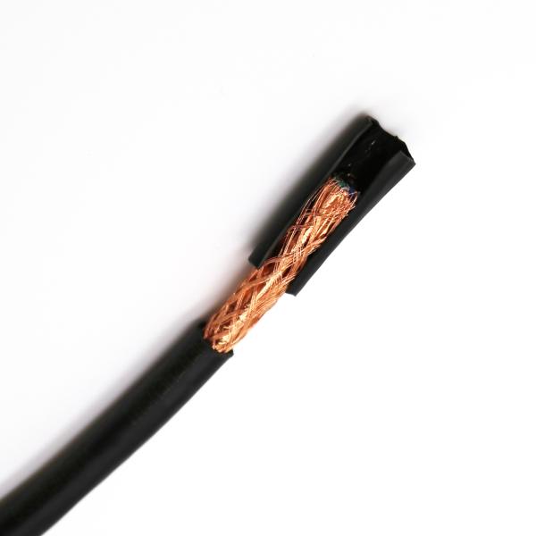 Bare Copper Wire RVVP Flexible Electrical Cable Braiding 4 Cores 0.5mm 1.5mm 2.5mm YSLY-CY