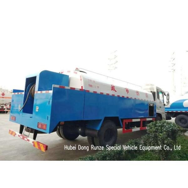 King Run High Pressure Sewer Jetter Truck For Sewer Drain Cleaning 4x2 / 4x4