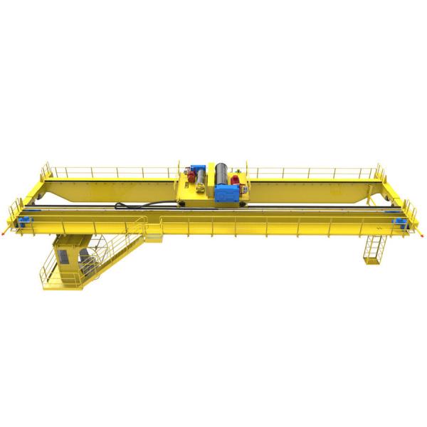 110kn Double Girder Overhead EOT Crane 37.2m/Min 50T Hanger Bridge