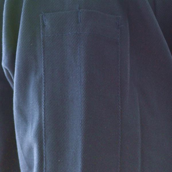 Navy Blue Fire Retardant Suit / Protective Flame Retardant Boiler Suit