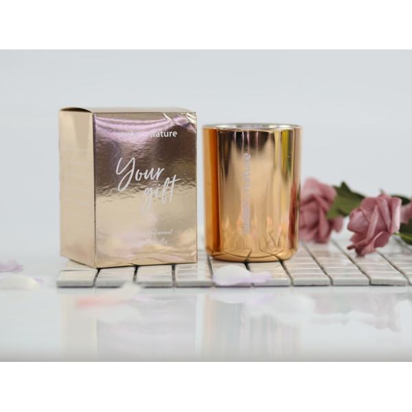 Soy Wax Home Scents Candles / Luxury Scented Candles With Customized Packaging