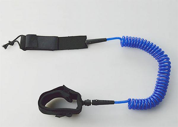 Black Nylon Strap Pistol Retention Lanyard 4.0MM Diameter Cord For Firearms