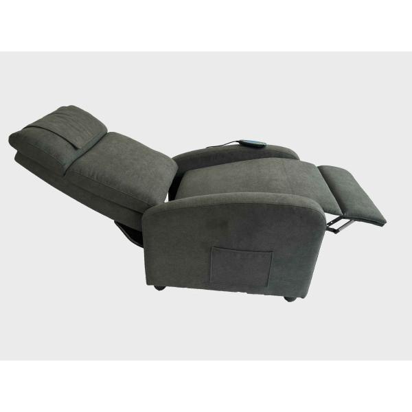 Adjustable Home Theater Single Fabric Recliner Sofa Furniture with Thick Seat Cushion and Backrest