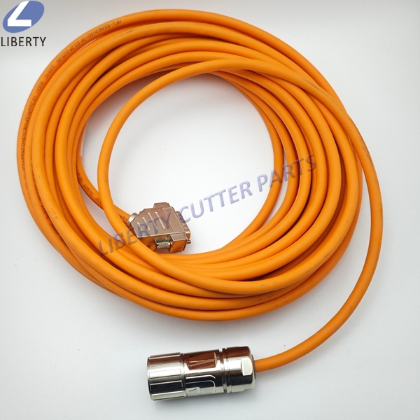 170145288 & 70130954 High-Shielded 15-Meter Encoder Cable 10x0.25 for Bullmer D8003 Automatic Cutting Machine