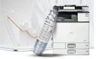 Compatible MPC4000 / MPC5000 Ricoh Printer Toner Cartridges For Ricoh Aficio