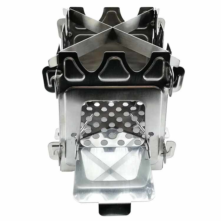 20*15*21 cm or OEM Fire Pits Stainless Steel Mini Foldable Camping Stove for Picnics