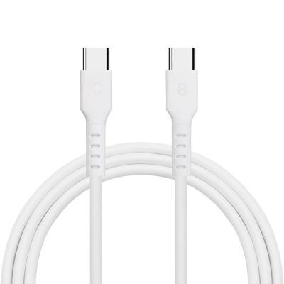 White PVC Fast Charge Sync Cable SR Long Connectivity C-L 9V3A 27W max Black