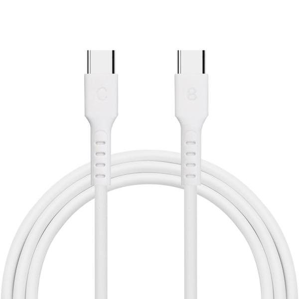 安定接続のためのPVCUSBCデータケーブル 1m/2m 長さ