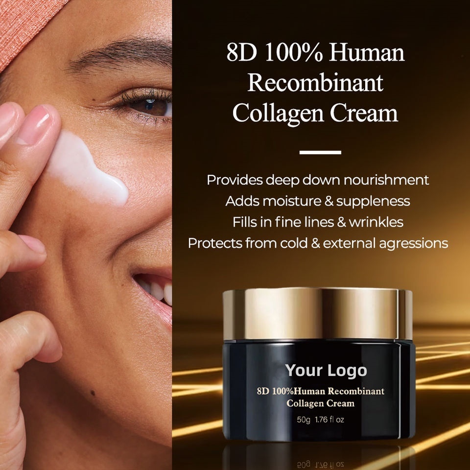 OEM ODM Korean Brand Customized Skincare Set Anti-Aging Firming Skincare Essence Lotion Skincare 100% Recombinant Collagen Facial Hydrating Cream Women's Skincare