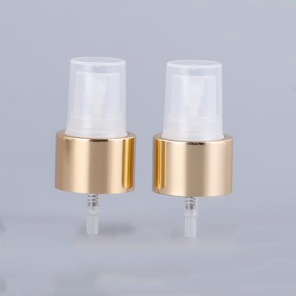 Transparent Plastic Fine Mist Spray Nozzles 24/410 Gold Sprayer Pump