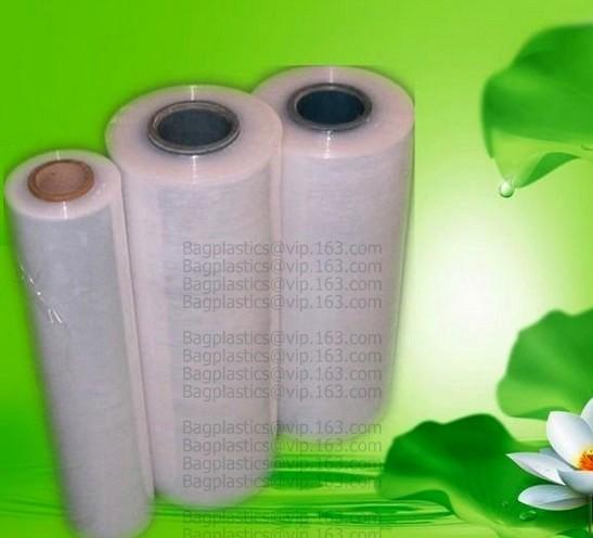 PE Colored Shrink Wrap Stretch Film, PE Mini Stretch Banding Film, industrial stretch plastic cast packaging film