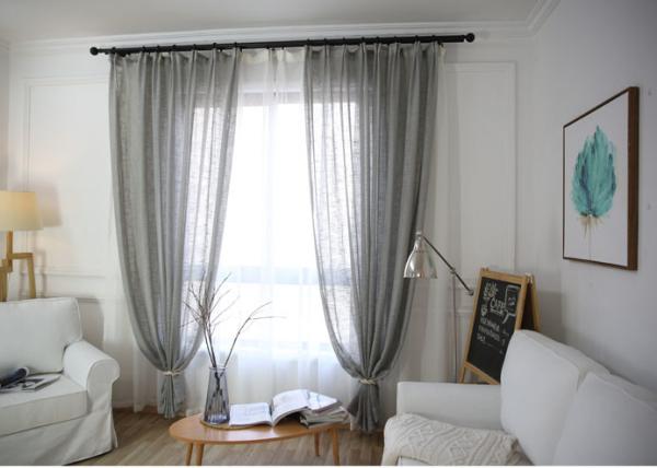 Home / Hotel Modern Window Curtains Multiple Colors Lightweight For Bedroom