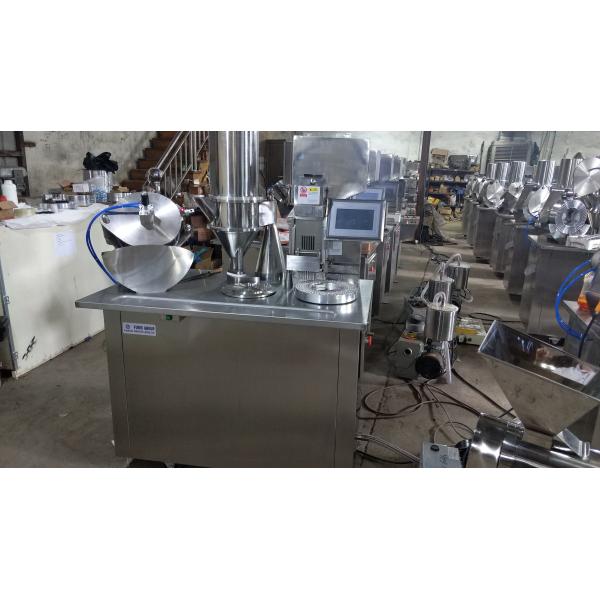 Semi Automatic Capsule Filling Machine Stainless Steel For Powder Or Granule