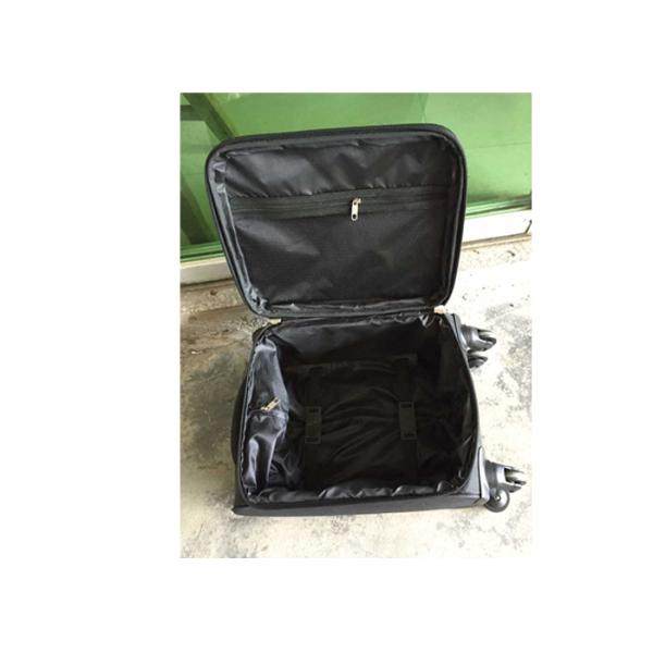 3 Pcs Travel Bag Soft Sided Carry On Luggage With Wheels For Business Trip / Travel