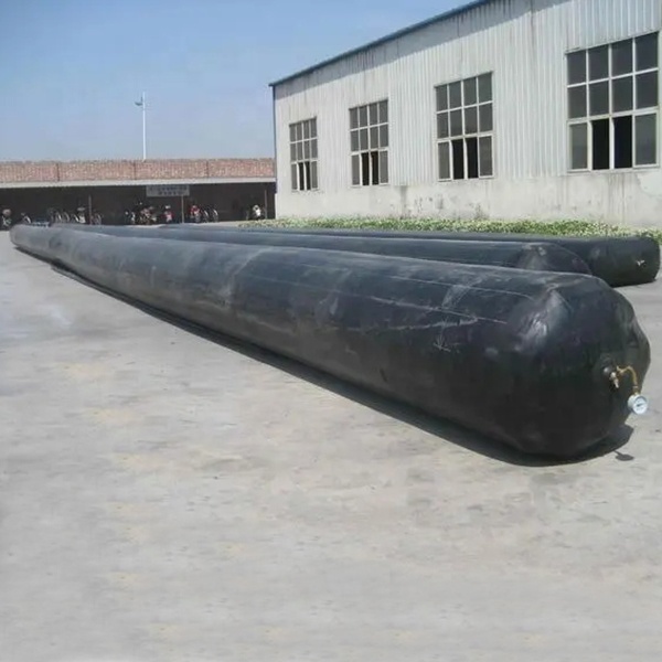 Quick-Inflation Durable Natural Rubber Black 0.8-3.0m Marine Salvage Airbags High-Pressure Valves Emergency Ship Lifting Boat