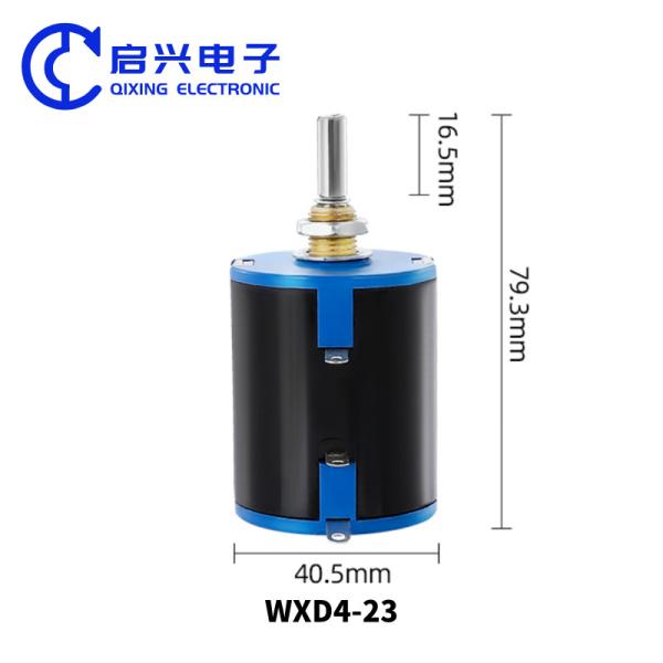 WXD4-23 100ohm Multi-turns 3W Wirewound Potentiometer with 200V High Working Voltage