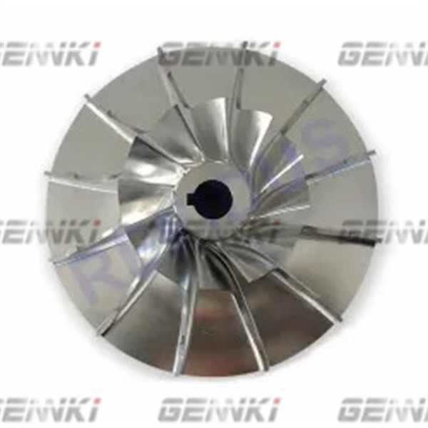 CMM колесо турбины печати турбонагнетателя CNC компрессора алюминиевое филируя 2D