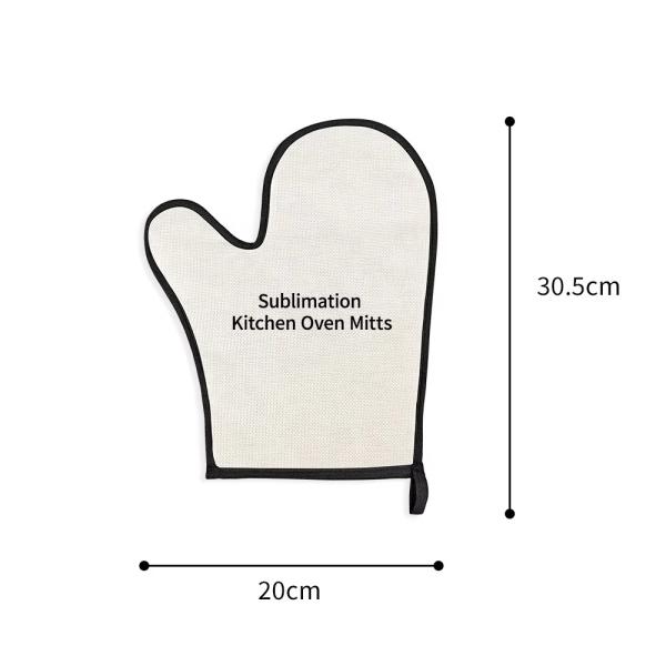 Guantes térmicos personalizados para sublimación para horno
