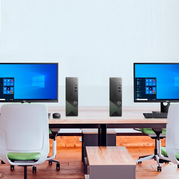 Dell V3710-13N8 i3-12100 Деловой рабочий стол 8 ГБ Память 1 ТБ Хранилище DP1.4/HDMI 1.4 Видеопорт