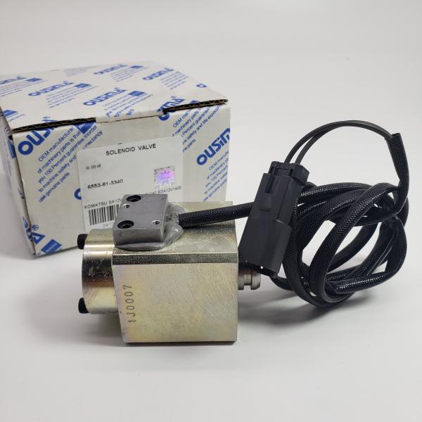 Solenoid Valve 6553-81-3340 For KOMATSU SA12V170E-2A SDA12V140-1C