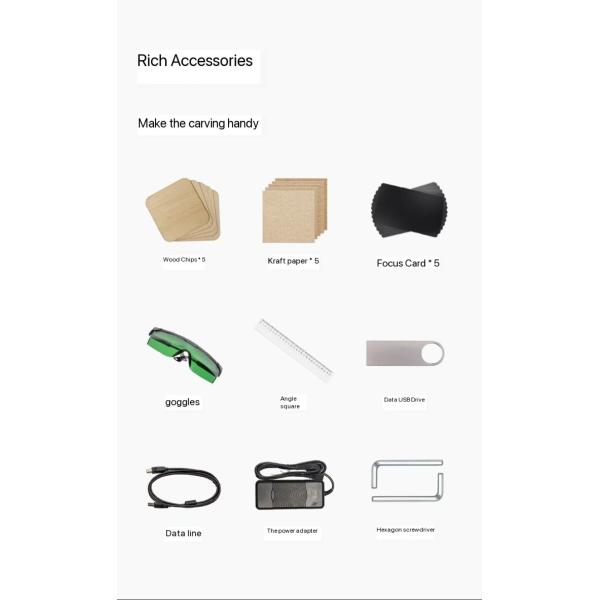 Other Interface Type M3 Cutter for Wood Metal Acrylic Leather Laser Engraving Machine