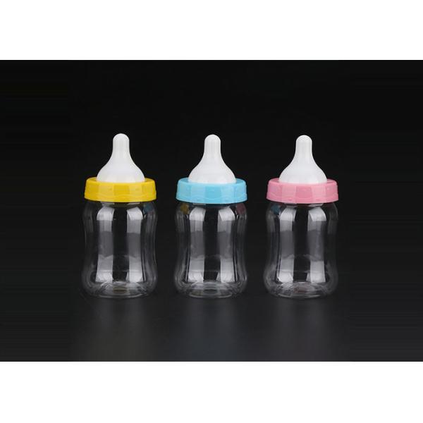 Customized Gradient 250ml Milk Plastic Cosmetic Bottles