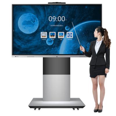 Painel plano digital interativo inteligente multitoque de 55 polegadas