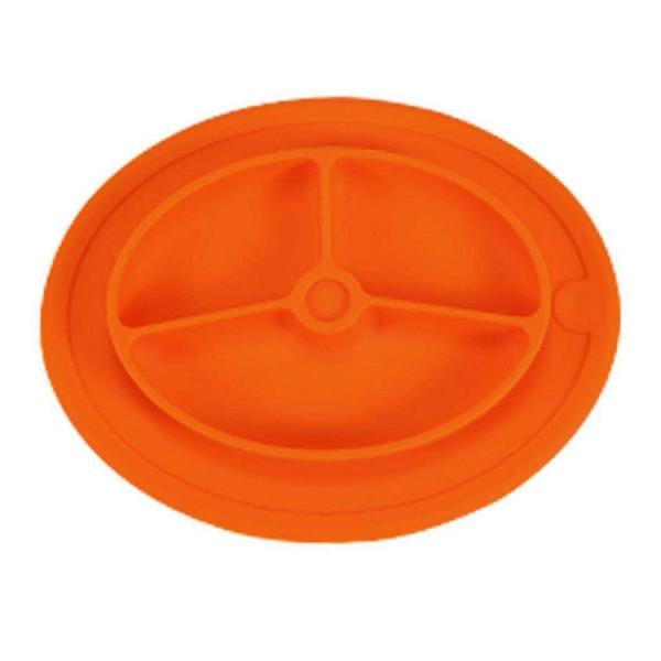 high quality EXW price custom logo design durable placemat  kitchen silicone suction plate for baby