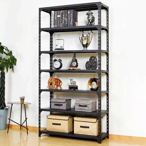 Estante de metal sin pernos ajustable Estante de almacenamiento de garaje de acero