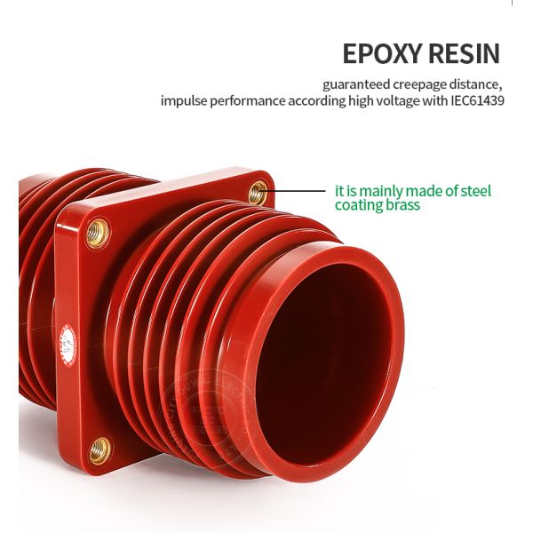 DOWE TG1-10Q/182 125×125 High Voltage Wall Bushing – Epoxy Resin Insulated Component for Switchgear